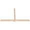 Ekena Millwork Eugene Smooth Timber Gable Bracket, Douglas Fir, 84"W x 53"H x 3 1/2"D x 3 1/2"F, 15/12 Pitch GBW084X53X0404EUG00SDF - alternate 5